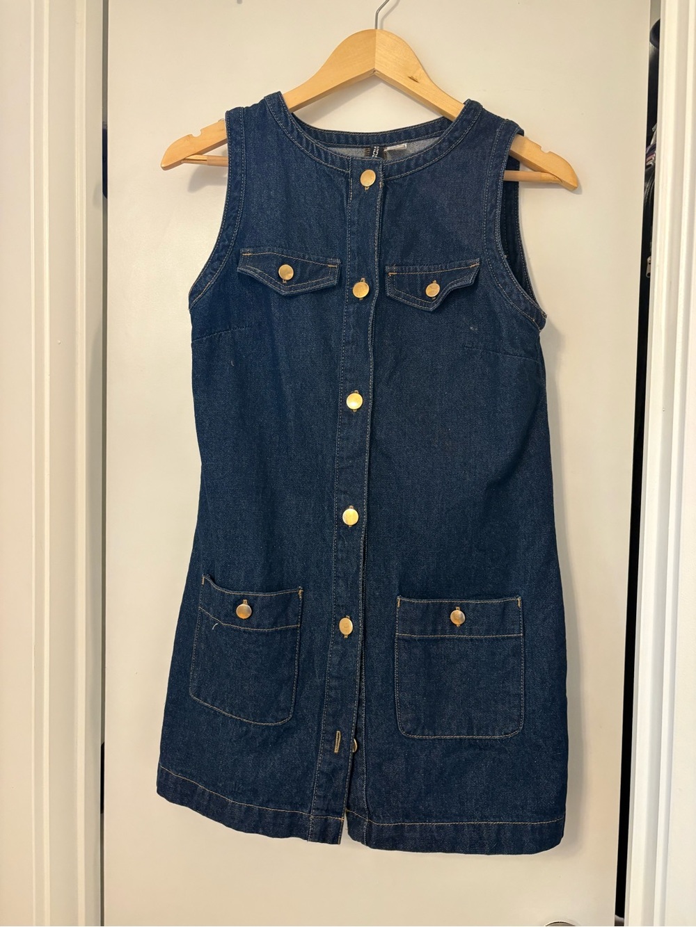 H&M Sleeveless Denim Dress
